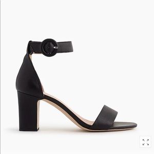 J. Crew Leather Ankle Strap Sandal